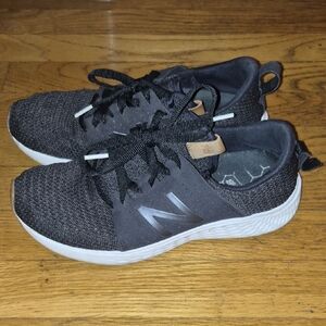 New Balance Black Knit Sneakers